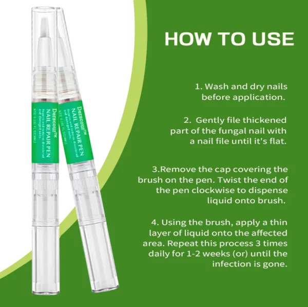 Derscour™ Anti-Fungal Treatment Nail Repair Pen