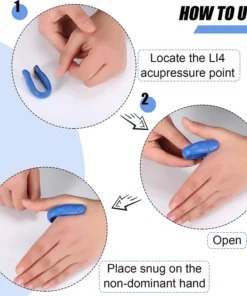 Detoxification and Slimming LI4 Acupressure Point Clip