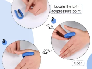 Detoxification and Slimming LI4 Acupressure Point Clip