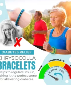 Diabetes Relief Chrysocolla Bracelets