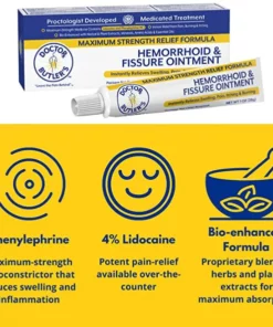 Doctor Butler's Hemorrhoids and Cracks Ointment