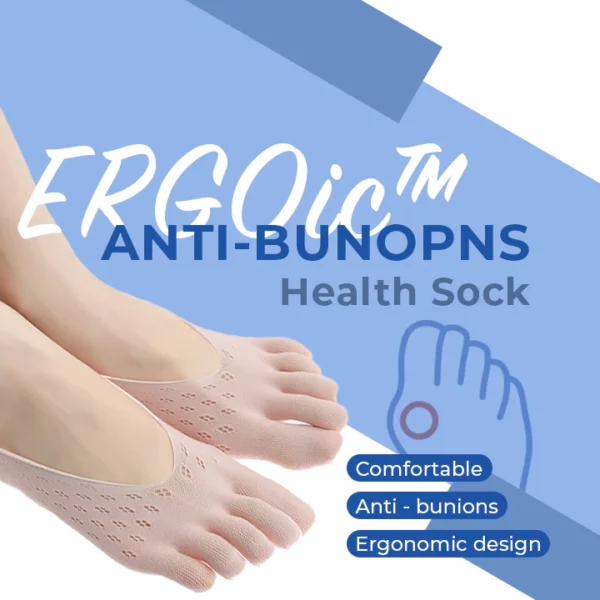 Soksi ya Afya ya ERGOic™ Anti-Bunions