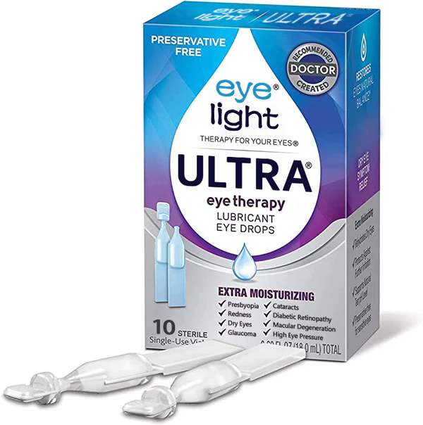 Lubrikační oční kapky EYELIGHT™ Ultra Eye Therapy