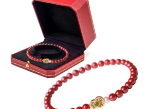 FengShui Calabash Cinnabar Bracelet