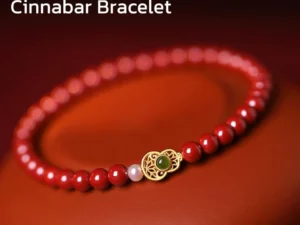 FengShui Calabash Cinnabar Bracelet
