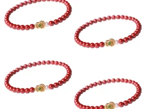 FengShui Calabash Cinnabar Bracelet