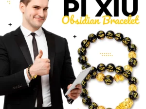 FengShui Pi Xiu Obsidian Bracelet