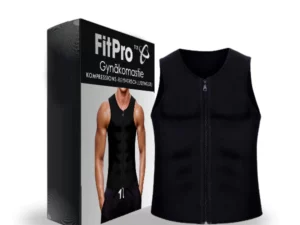 FitPro™ Gynäkomastie-Kompressions-Reißverschlussweste