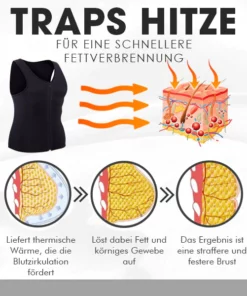 FitPro™ Gynäkomastie-Kompressions-Reißverschlussweste