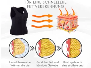 FitPro™ Gynäkomastie-Kompressions-Reißverschlussweste