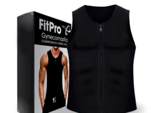 FitPro™ Gynecomastia Compression Zipper Vest