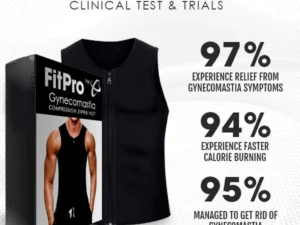 FitPro™ Gynecomastia Compression Zipper Vest