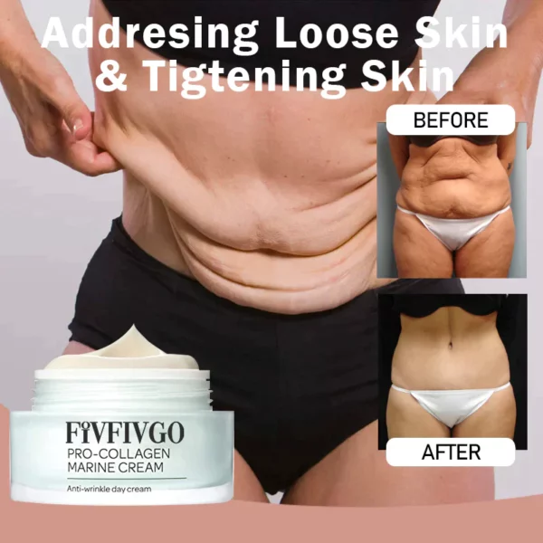 Fivfivgo™ Collagen Treisiú Uachtar Daingnithe & Ardaithe Craicinn