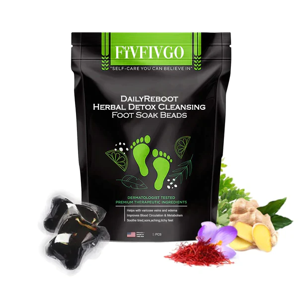 Fivfivgo™ DailyReboot Herbal Detox Cleansing Foot Ngâm hạt