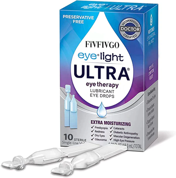 Gotas lubricantes para ojos Fivfivgo™ EYELIGHT Ultra Eye Therapy