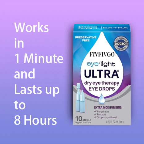 Gotas lubricantes para ojos Fivfivgo™ EYELIGHT Ultra Eye Therapy