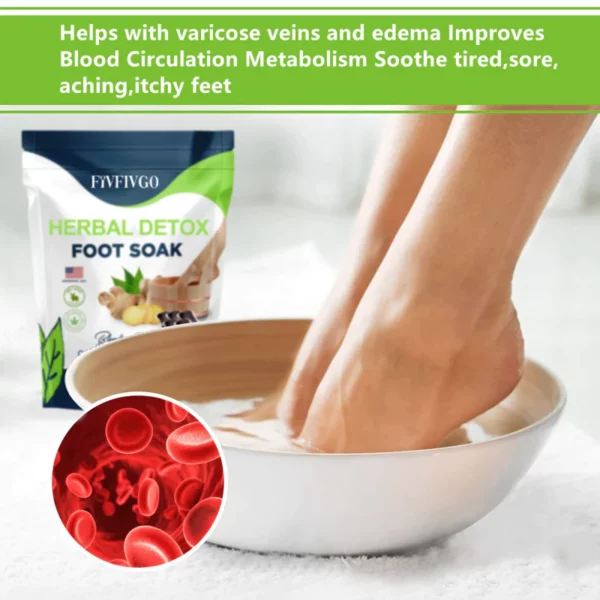 Perles de trempage pour les pieds Fivfivgo™ Herbal Detox