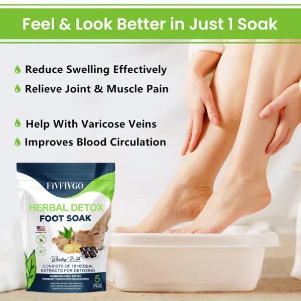 Fivfivgo™ Herbal Detox Foot Trempe Bidoj