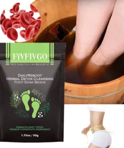 Fivfivgo™ DailyReboot Herbal Detox Cleansing Foot Soak Beads