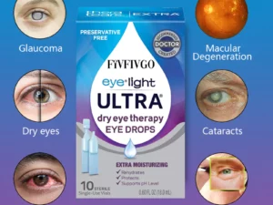 Fivfivgo™ EYELIGHT Ultra Eye Therapy Lubricant Eye Drops