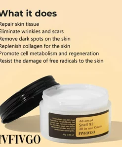 Fivfivgo™ Korean Snail Collagen Lifting & Firming Cream