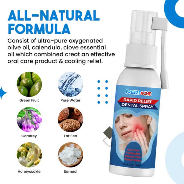 Aerosol dental de alivio rápido Freeze-Ache