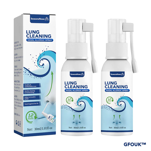 GFOUK™ SeasonsSpray nasale allergico per la pulizia del naso e dei polmoni