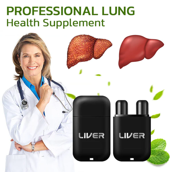 GFOUK™ Vegan Liver Cleaning Sinus ກ່ອງຢາສະຫມຸນໄພ