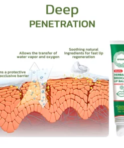 GFOUK™ Blistfix Medizinischer Lippenbalsam auf Kräuterbasis