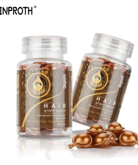 Ginproth natural plant hair growth capsule essential oil