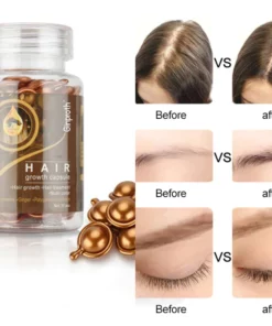 Ginproth natural plant hair growth capsule essential oil