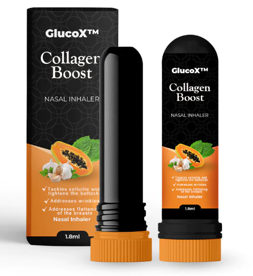 Inhalador nasal reafirmante y reafirmante GlucoX™ Collagen Boost