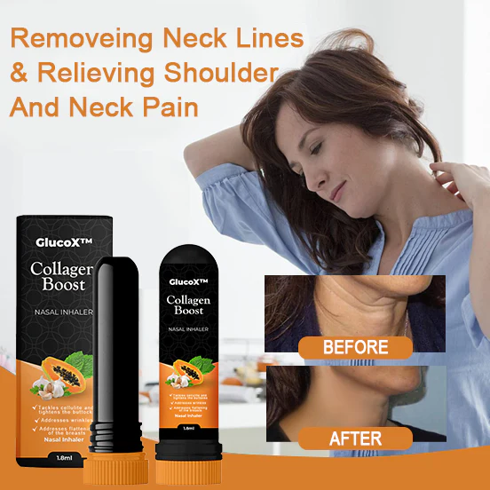 GlucoX™ Collagen Boost straffender und straffender Naseninhalator
