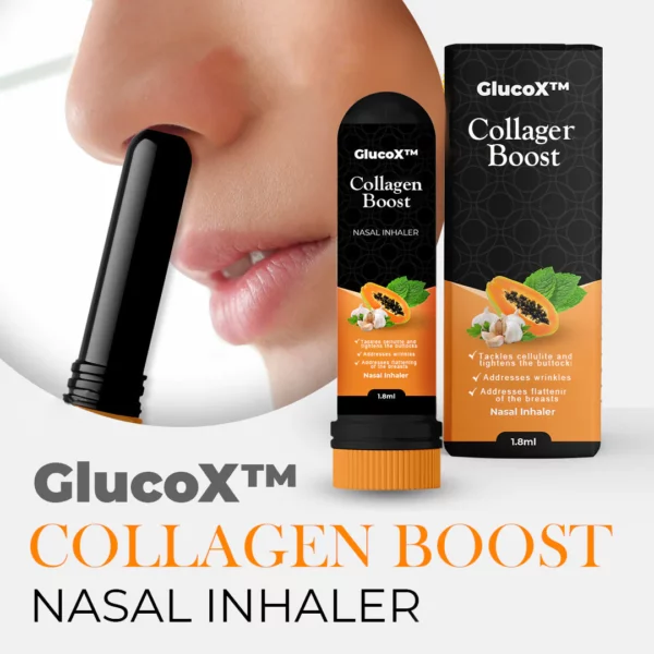 GlucoX™ Collagen Boost straffender und straffender Naseninhalator