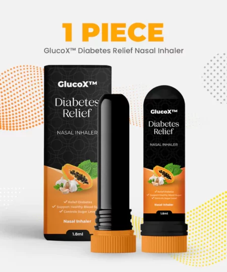 GlucoX™ Diabetes Relief And Body Detox Nasal Inhaler