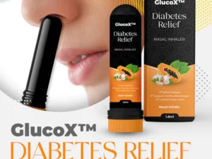 GlucoX™ Diabetes Relief And Body Detox Nasal Inhaler