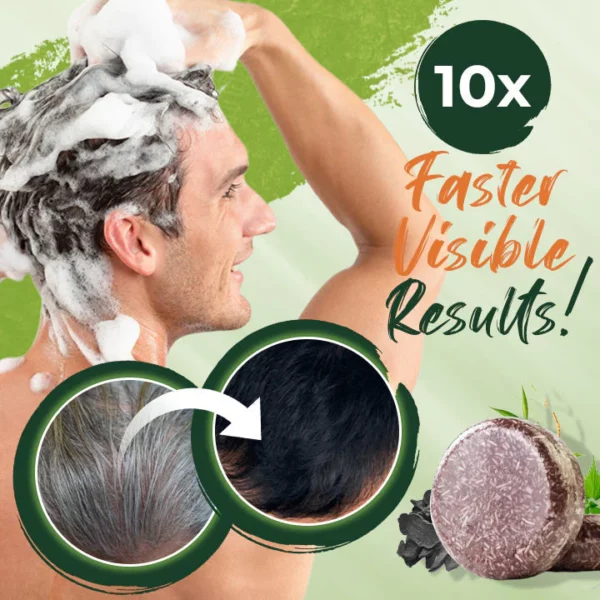 Barra de champú para oscurecer el cabello HairProf™