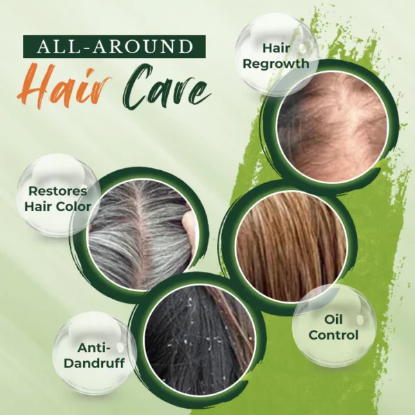 សាប៊ូកក់សក់ HairProf™ Hair Darkening Shampoo Bar