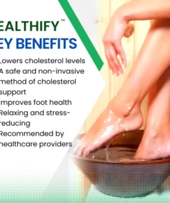 Healthify™ Cholesterol Control Therapeutic Foot Soak