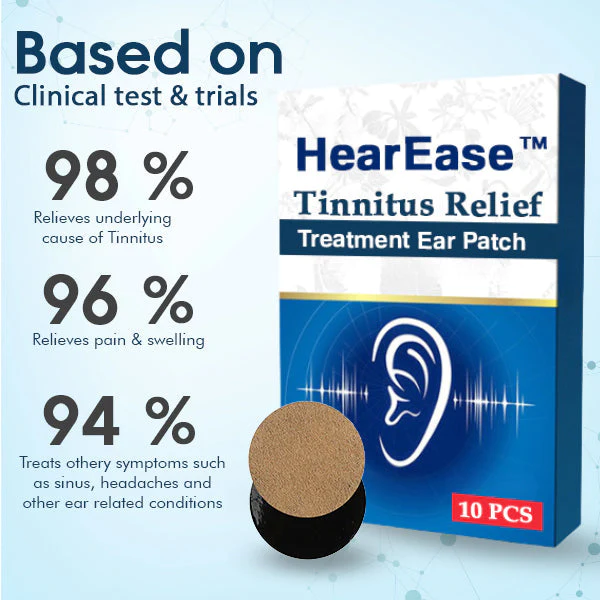 HearEase™ Tinnitus Linderung Behandlung Ohrpflaster