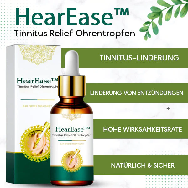 HearEase™ تسکین وزوز گوش Ohrentropfen