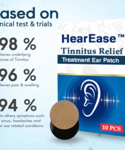 HearEase™ Tinnitus Linderung Behandlung Ohrpflaster