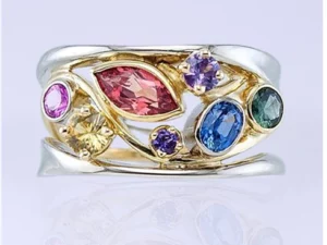 HeathCryt™ Magnetic Pole Detox Slimming Fashion Crystal Ionx Ring