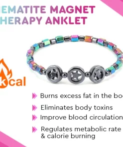 Hematite Magnet Therapy Anklet