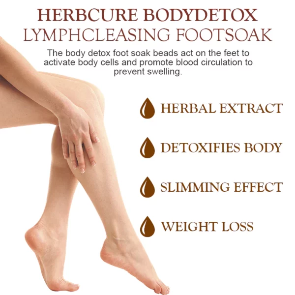 HerbCure BodyDetox LymphCleasing FootSoak