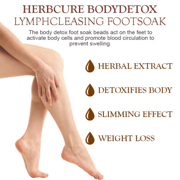 HerbCure BodyDetox LymphCleasing แช่เท้า