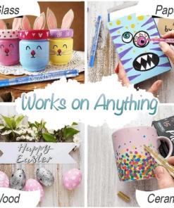 Alternative view of High Pigmented Acrylic Paint Markers