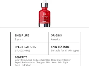 Itervlp™ Barley Oligopeptide-1 Anti-Wrinkle and Firming Skin Essence