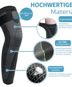 Alternative view of KNEECA Tourmaline Selbstheizende Kniehülse