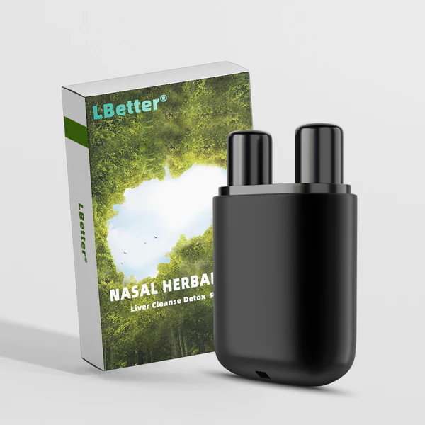 LBetter® Vegan Liver Cleanse Repair & Detox Nasal Box à base de plantes